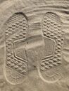 Spuren im Sand