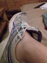 Barfuss in die Müll asics