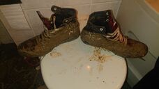 So sehen die beiden mal wieder sehr dreckig aus, für das nächste halbe Jahr oder länger